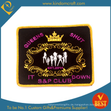 Benutzerdefinierte Mode Königin geschlossen Club Stickerei Patch (LN-0161)